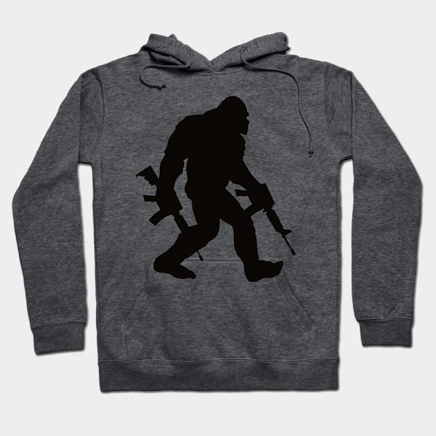 Bigfoot - AR15 Hoodie by  The best hard hat stickers 